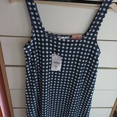 Легкий сарафан в клітинку Lefties розмір S