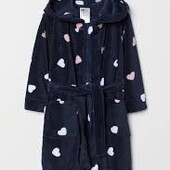 Мякенький теплий халат H&M 8-10(134-140)