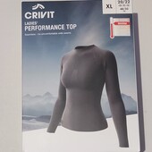 Термо-реглан з зональною терморегуляцією для жінки Crivit by Newcential XL 48/50 euro