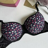Бюстгальтер в квіточки з пуш-ап Nisa Tekstil 75b,80b,85b