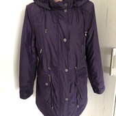 Куртка парка демісезон фіолетова