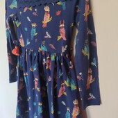 Прінтована сукня на 9-10 років