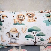 Дитяча наволочка 40х60 см на блискавці. 100% бавовна.