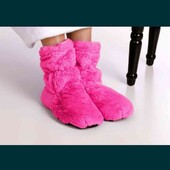 мехові сапожки, тапки-грілки р.40