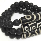 защитный браслет феншуй с бусиной Дзи, 1 шт на выбор