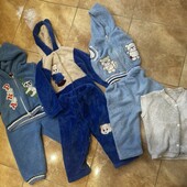 Пакет речей, махрові костюмчики 1-1,5-2 рочки