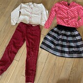 Набір одягу для дівчинки на 6-8 років
