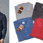 Футболки поло с длинным рукавом, размеры 48,50. Узбекистан