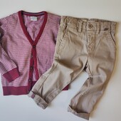 #5828. Комплект.Чіноси+кофта 86р(1.5 року)