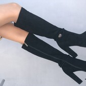 Неймовірні знижки!!! Демісезонні чоботи на високому каблуку