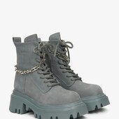 Черевики жіночі демісезонні, нубук.