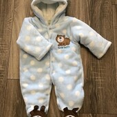 Теплий комбінезончик для немовлят в ідеальному стані (62)
