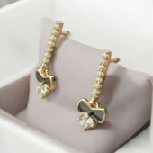 Сережки 'Xuping' Фіаніт (позолота 18к)105115