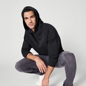 Толстовка чоловіча худі на флісі з капюшоном Livergy L 52/54