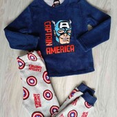 Marvel брендовый пижамный комплект на мальчика рост 116/122 см