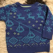 Дуже теплий світерок на 1-1,5 років зріст 80-86