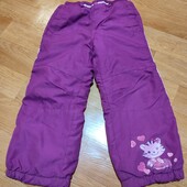 Тепленькі штани для дівчинки