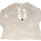 Плюшева піжамна кофта "love to lounge"M розм.