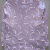 Піжамна кофта Primark, 6-9міс / 74см