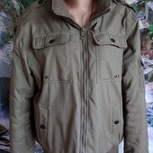 Стильная теплая фирменная куртка Yes Or No. размер L