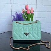 Розпродаж стьобана сумка клатч каркасний на плече ланцюжок