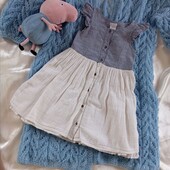 Ніжна сукня для дівчинки 116 см , на 5/6 рочків