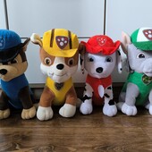 М'яка іграшка щенячий патруль 30 см гонщік,років, крепиш, маршал