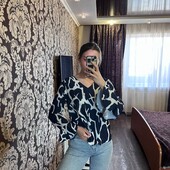 Блуза зі стильними рукавами Wallis розмір L