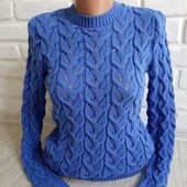 Женский вязаный ажурный свитерок разные цвета новинки сезона