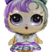 Фольгована лялька (50х80 см.) одна на вибір