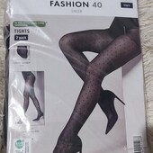 Колготки 40 Den набір 2 пари для жінки Esmara розмір М 40/42 євро