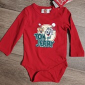 Новорічні бодіки Том і Джеррі