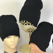 Демісезонна трикотажна шапка