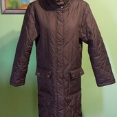 Пальто женское стёганое длинное р 38(европейский размер