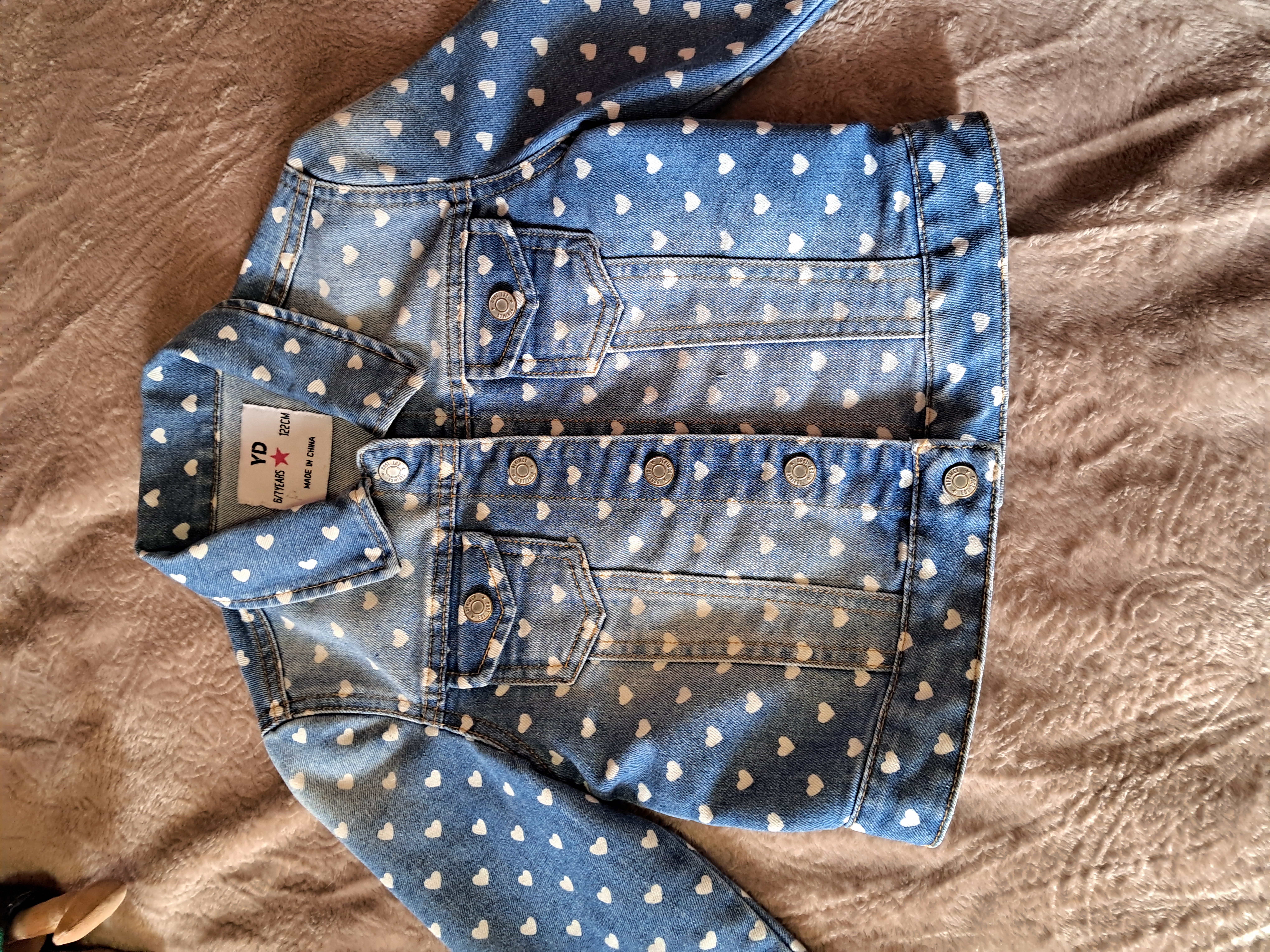 Джинсова куртка піджак 5-7років