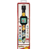 Последние! Smart Watch Интерактивные часы Pokémon с иллюстрированным мягким силиконовым ремешком