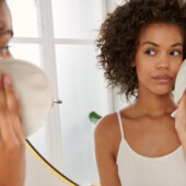 ♕ 1 шт ♕ Велика багаторазова подушечка для зняття макіяжу Tchibo (Німеччина) мікс