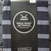 100% бавовна! Елітна двостороння постільна білизна з перкалю, Німеччина