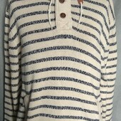 L.O.G.G. Мужской свитер из котона с капюшоном