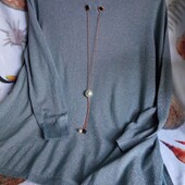 Новая мягчайшая кофточка с люрексом и украшением цвет на выбор