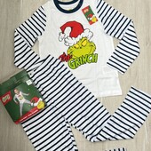 Grinch.Котонова піжама для хлопчика 122/128 рр Німецька якість..