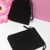 Бархатные мешочки для украшений. Готовим подарочки родным и близким! Размер 9*7 см.