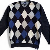 В'язаний котоновий светр, кофта, полувер у відмінному стані! ❣️