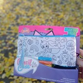 Набор для творчества " пенал и 6 фломастеров"