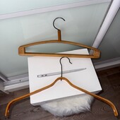 Набор прочных деревянных вешалок для одежды. 2 штуки одним лотом