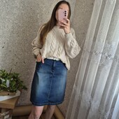 Прекрасна, джинсова спідничка, стрейч ❤️