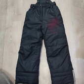 Зимові лижні штани з підтяжками 122