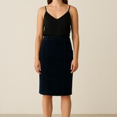 ♕ Стильна спідниця з мікровельвету від Esmara, розмір 44-46 (38 євро)