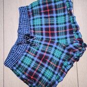 Фланелеві шорти Primark, з кишенями, eur 38-40 / uk 10-12