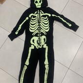 Теплий комбез з капюшоном зі світовідбивним малюнком